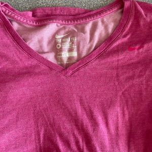 Pink, Nike long sleeve size medium